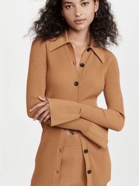 A.L.C. Ribbed Cardigan Small